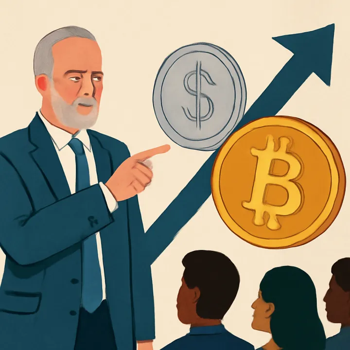 Bitcoin Gains Favor as Silver Advocacy Sparks Debate