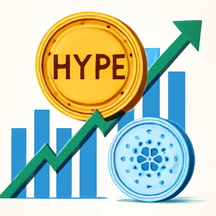 HYPE Reaches $10 Billion Market Cap, Surpasses ADA