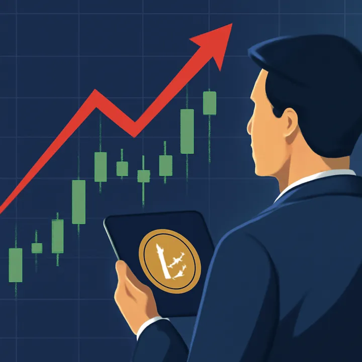 LIT Jumps 12% as Traders Anticipate Upcoming Breakout