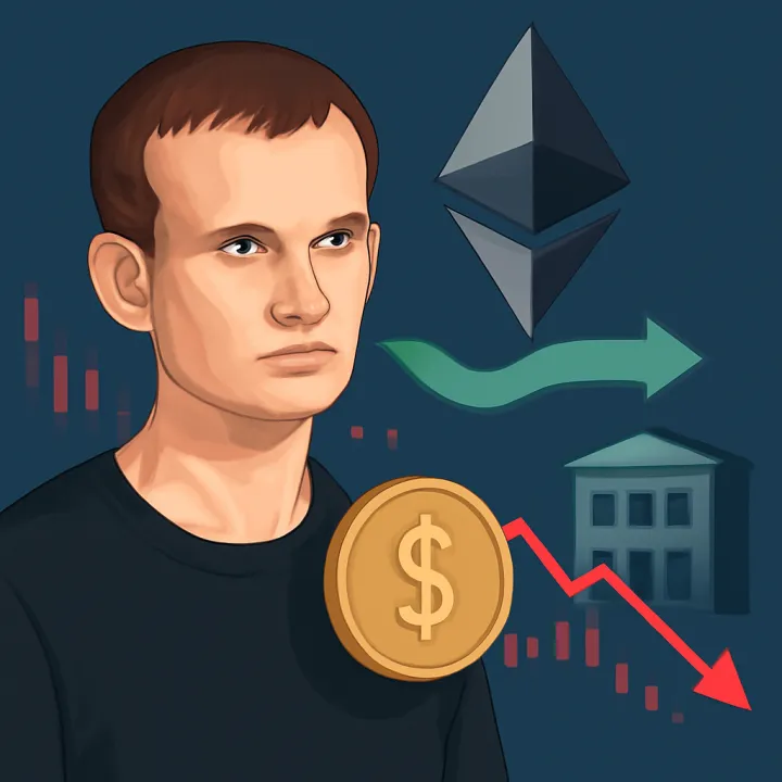 Ethereum Co-Founder Moves $157M to Exchange, Sparks Concerns
