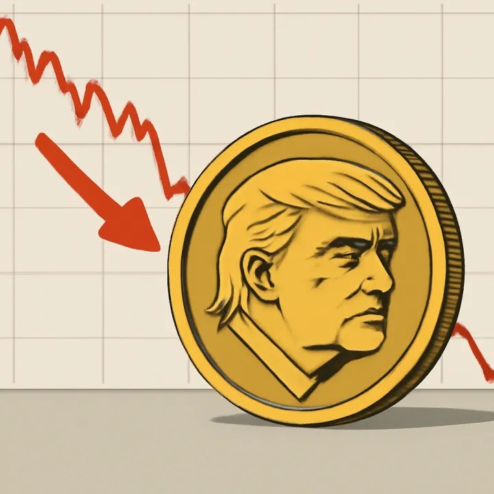 TRUMP Memecoin Drops 96% as Team Sells Off Holdings