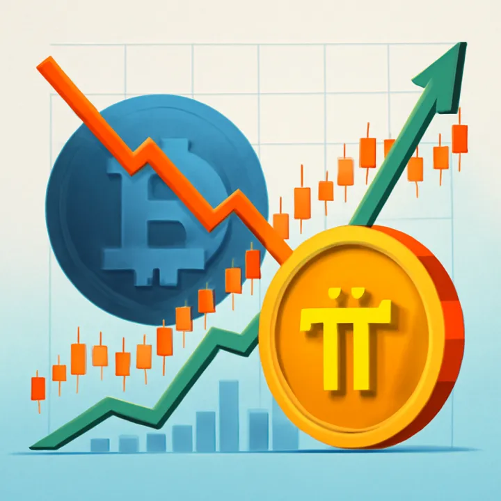PI's 14% Surge Faces Bitcoin Correlation Risks Ahead