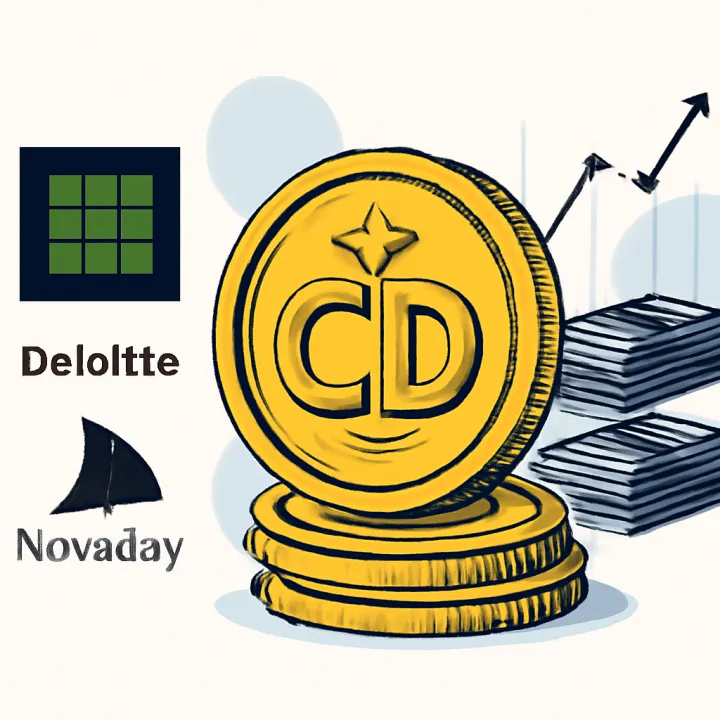 Deloitte and NovaBay Back Stablecorp's QCAD Investment