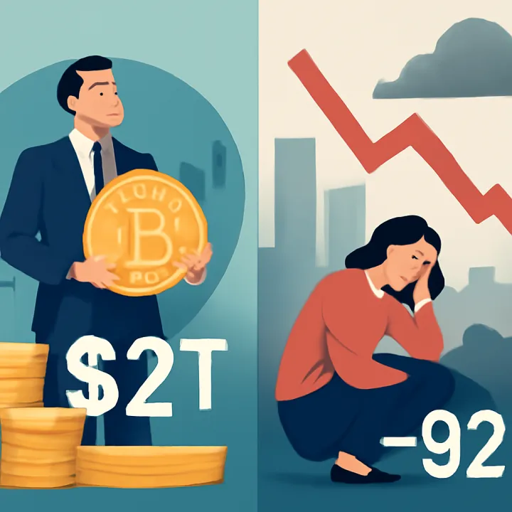 Crypto Market Holds Strong at $2 Trillion Amid Job Losses
