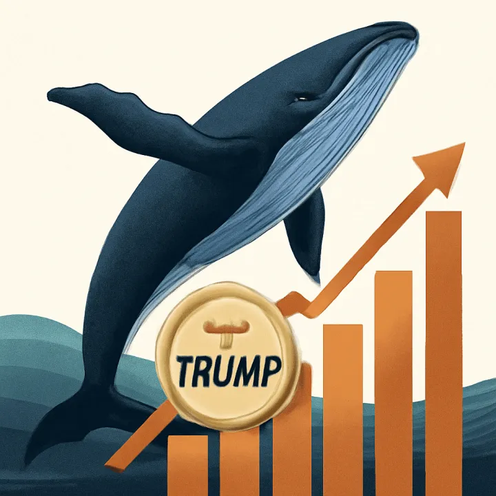Whale Activity Surge Sparks Speculation on TRUMP Prices