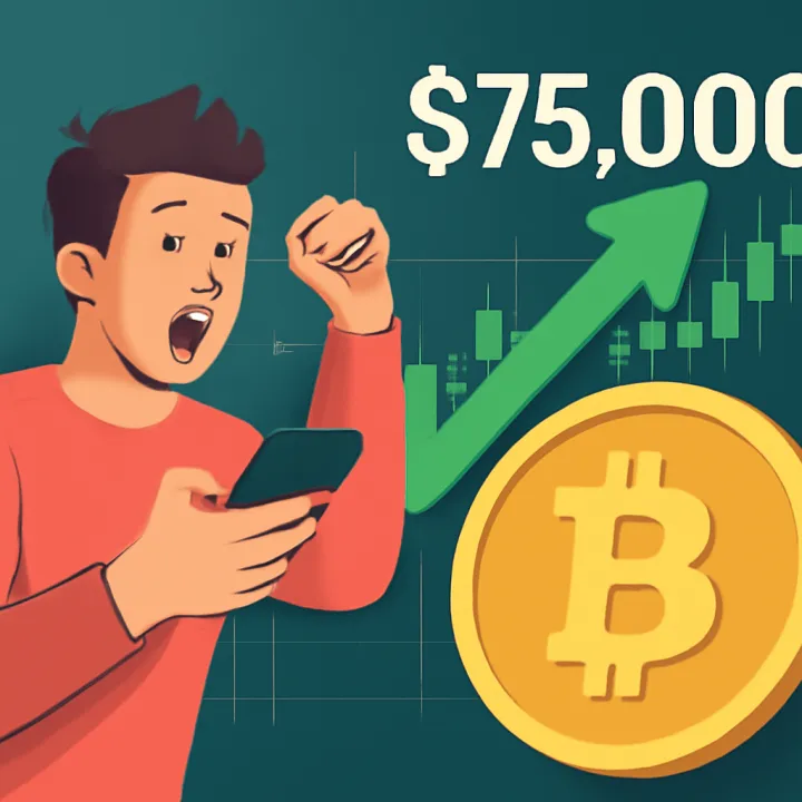 Retail FOMO Resurfaces: Implications for Bitcoin's $75K