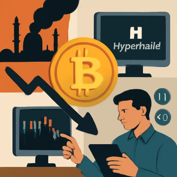 West Asia Crisis Affects Bitcoin as Hyperliquid Innovates