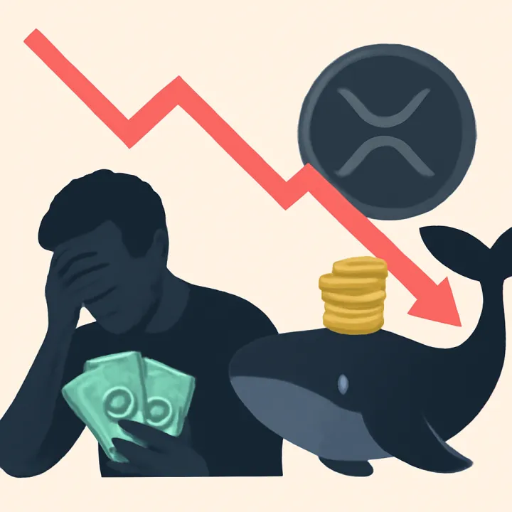 Retail Investors Lose $51B in XRP as Whales Accumulate