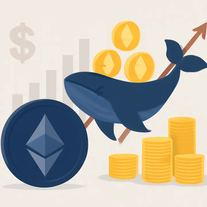Ethereum Whales Boost Holdings with $19.8M ETH Buildup