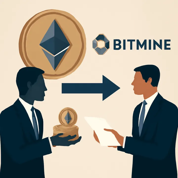Ethereum Foundation Sells 5,000 ETH to BitMine in Shift