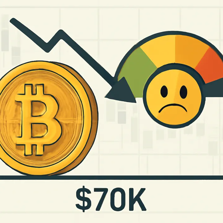 Bitcoin Strives to Hold $70K Support as Market Cautions