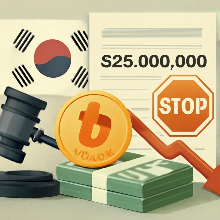 Bithumb Faces $25M Fine and Six-Month Operation Suspension