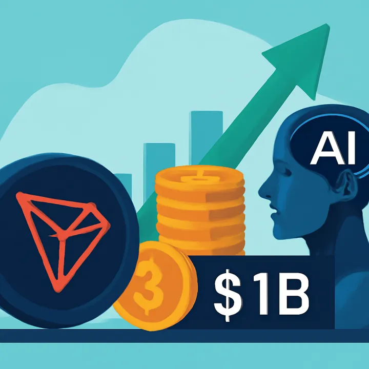 Tron Expands AI Fund to $1 Billion, Reveals TRX Roadmap