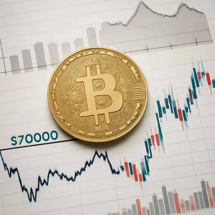 Bitcoin Stays at $70K Amid Heightened Market Pressures