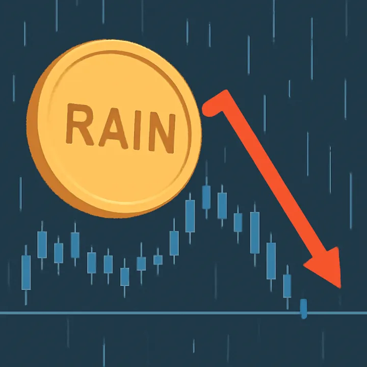 RAIN Crypto Faces $10M Sell-Off amid Support Concerns