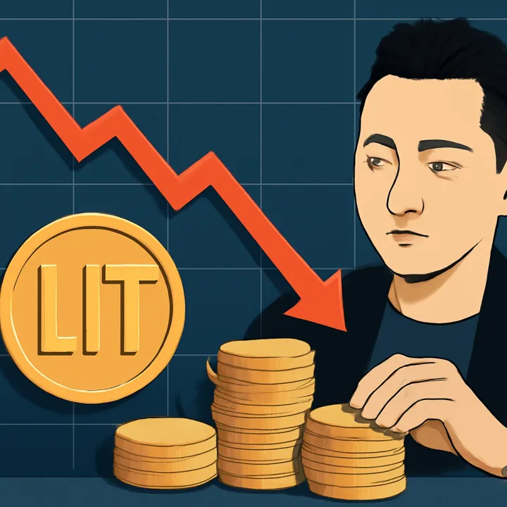 LIT Dips 16% After Justin Sun Withdraws from Lighter