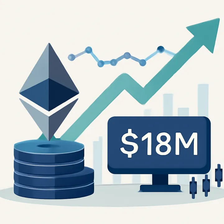 Ethereum Exchange Inflows Hit $18 Million Amid Stability