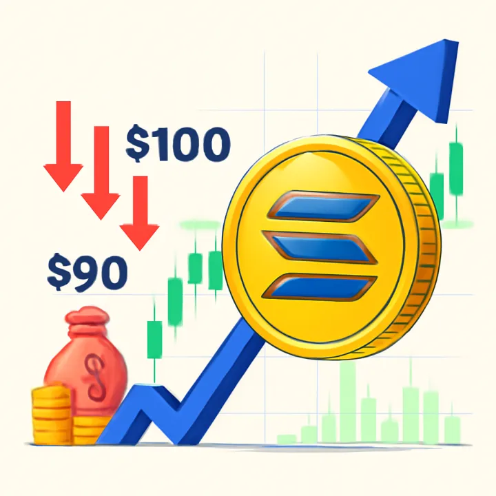 Solana Posts $300M in Outflows, Eyes Rally to $100