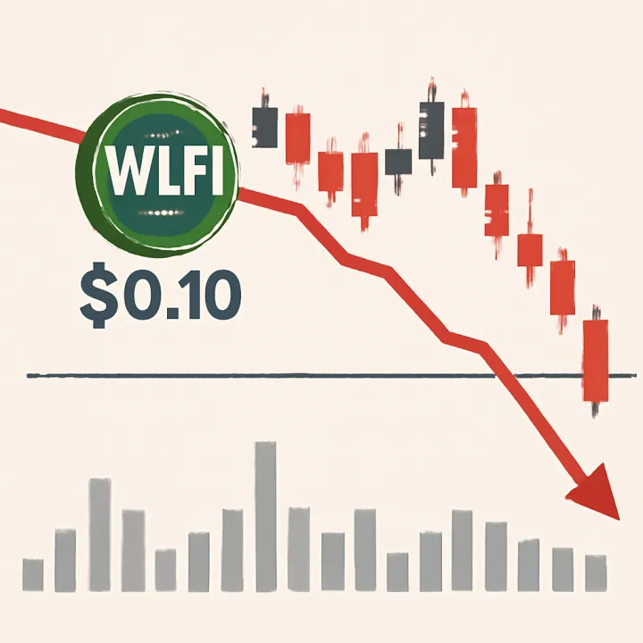 WLFI Regains $0.10, But Bearish Outlook Continues Strong