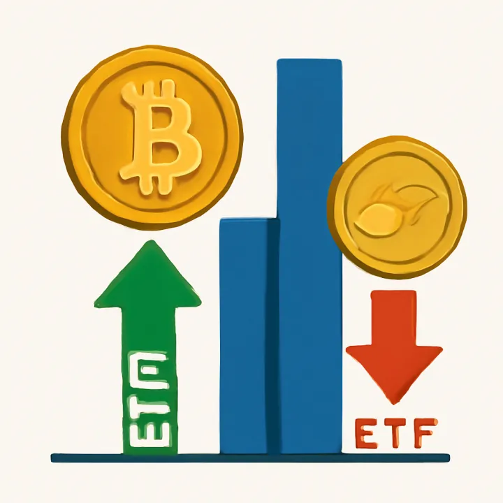 Bitcoin ETFs See $2.5B in March, Overtake Gold Inflows