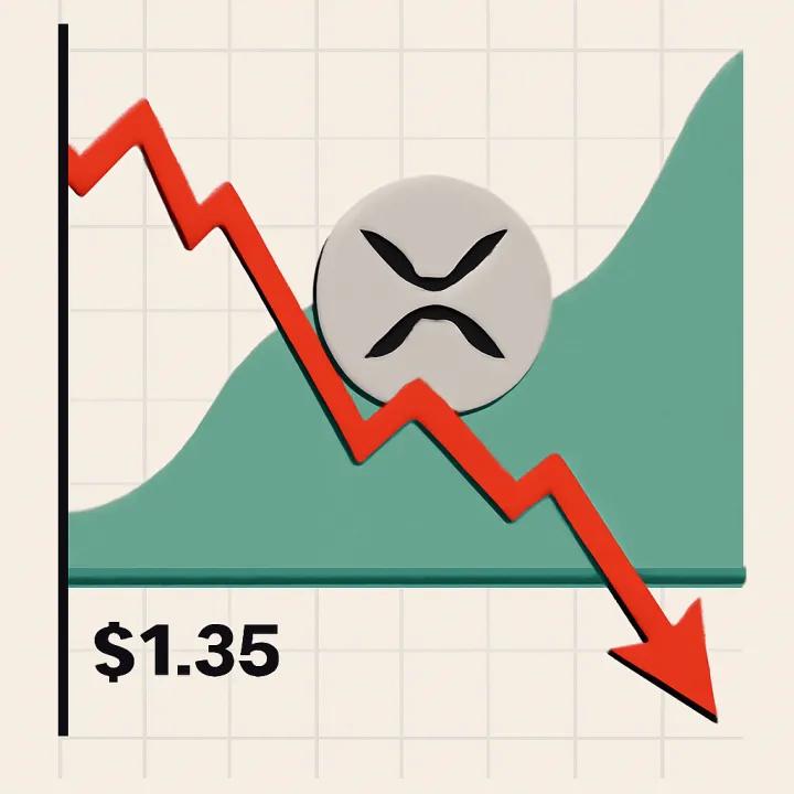 XRP Dips to $1.35 Support but Signals Recovery Loom