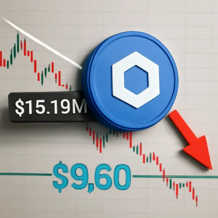 LINK Transfer Raises Market Concerns Over $9.60 Target