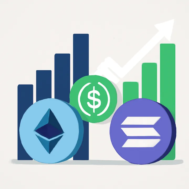Can USDC Growth Boost Solana Over Ethereum in Volume?