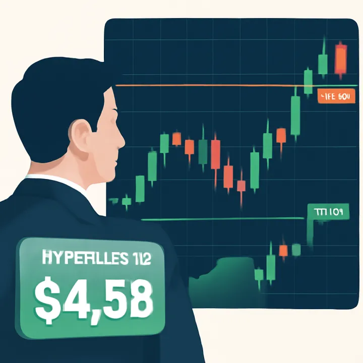 Traders Focus on Key Levels as Hyperliquid TVL Hits $4.5B