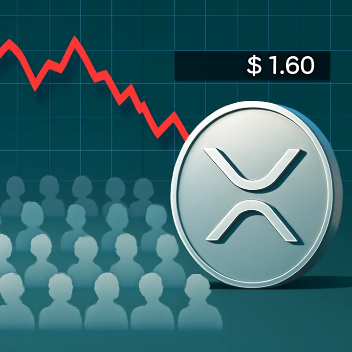 XRP Faces Resistance at $1.60 Despite Growing Holder Base