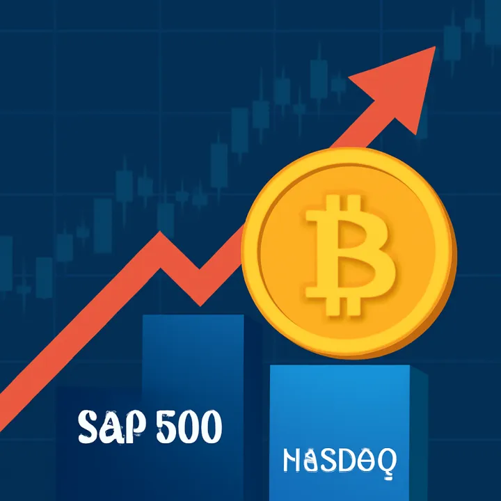 Bitcoin Surges Toward $74K, Outshining S&P 500 and Nasdaq