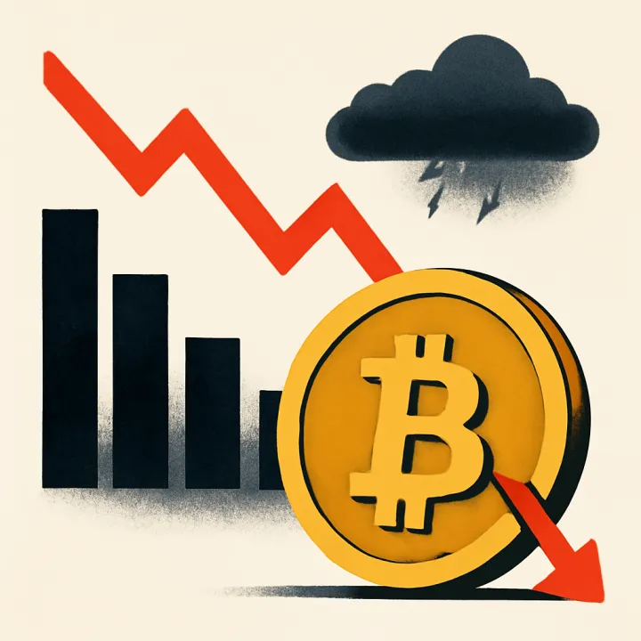 Crypto Stocks Dive Despite Bitcoin Holding at $67K