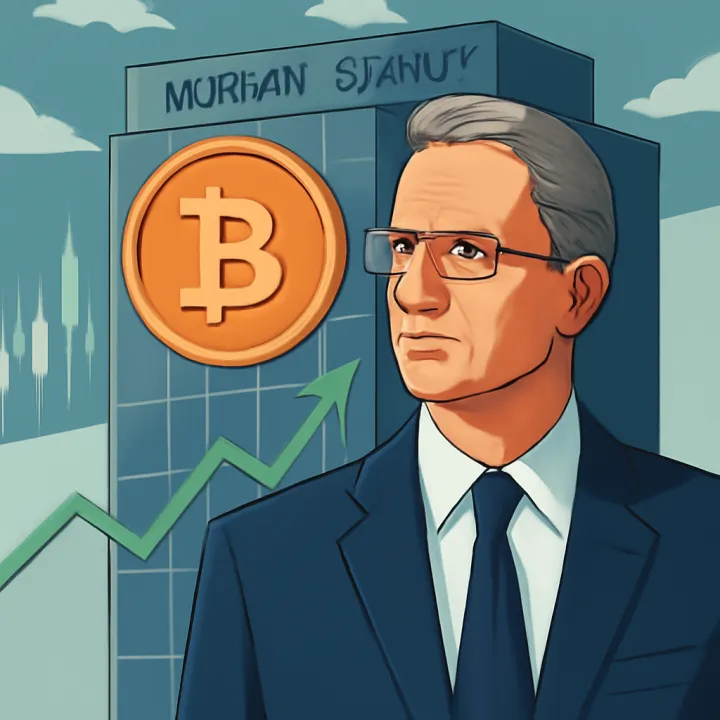 Morgan Stanley's Bitcoin ETF Sees Surge in Demand Among Pros