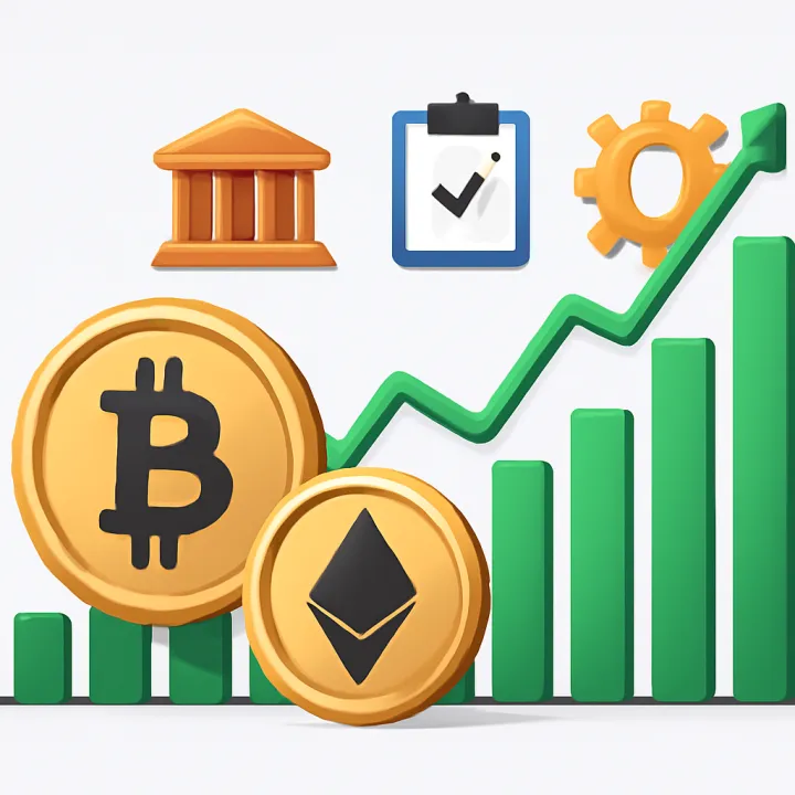 Three Key Factors for Bitcoin and Ethereum's Uptrend