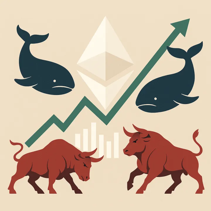 Ethereum Struggles with Whale Sell Pressure and Accumulation