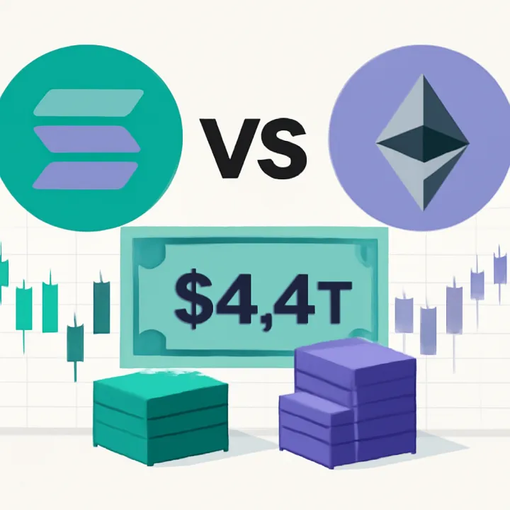 Solana Surges in Retail Trading, Challenging Ethereum's Lead