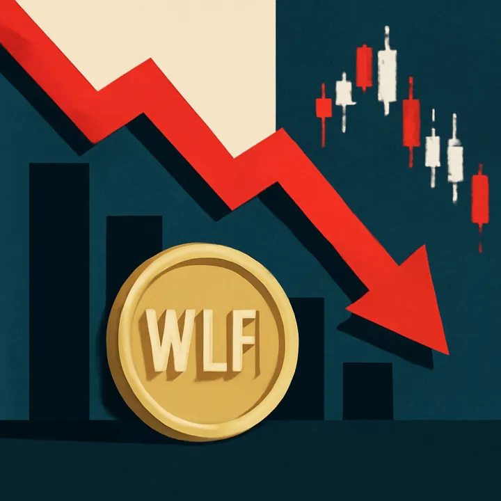 WLFI Plunges 25% After Team Sells $1.74M in Tokens