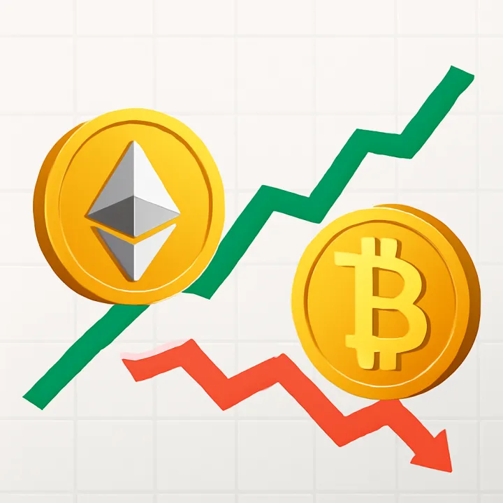 Ethereum Outperforms Bitcoin Amid Market Volatility