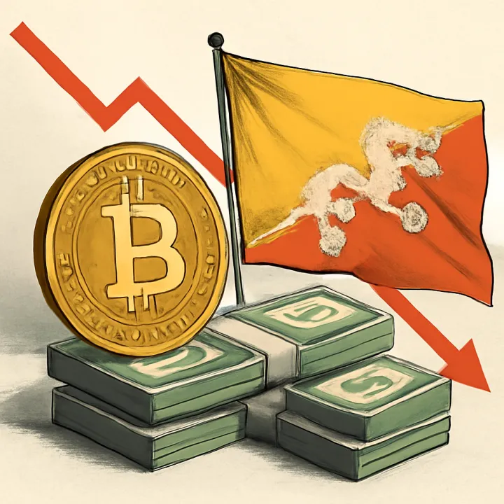 Bhutan Withdraws $72 Million in Bitcoin Amid Market Changes