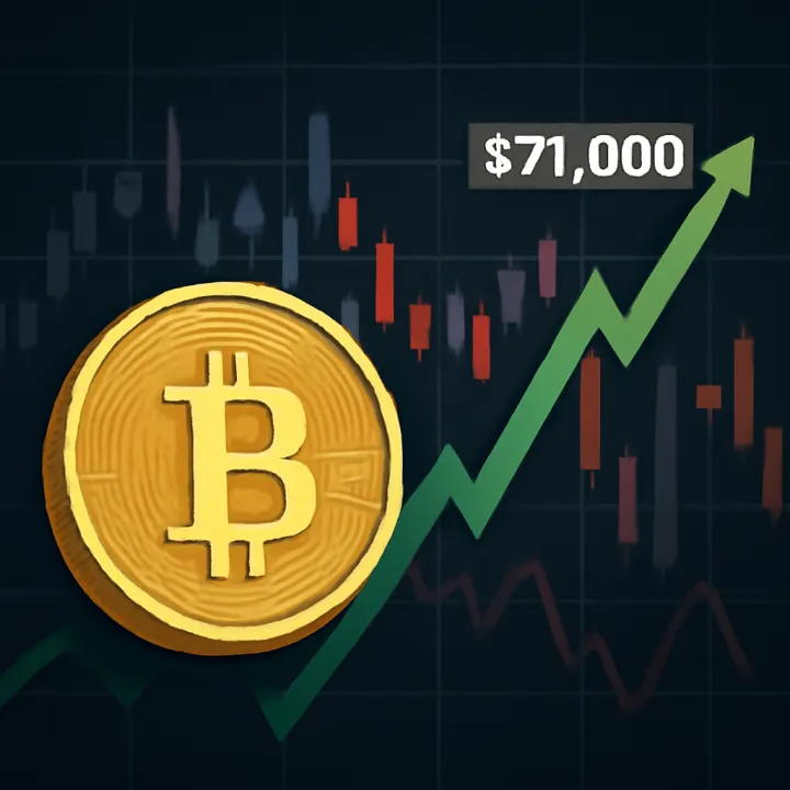 Bitcoin Nears $71,000 as Analysts Caution on Volatility