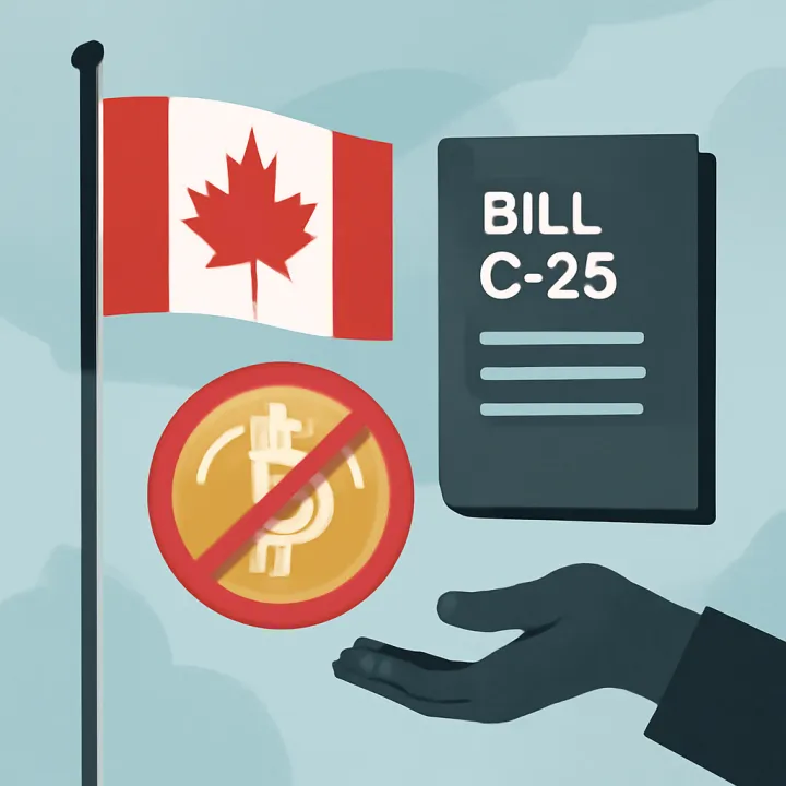 Canada Considers Bill C-25 to Ban Crypto Donations