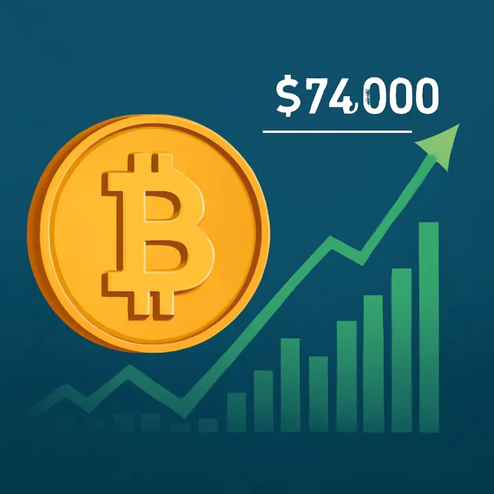 Bitcoin's Rally Depends on Breaking $74,000 Key Level