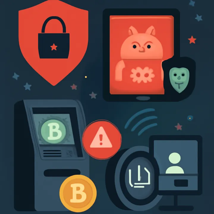 Cybersecurity Threats: Android Malware and Crypto-ATM Fraud