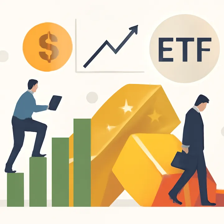 Retail Investors Pour $70 Billion into Gold ETFs Amid Shift