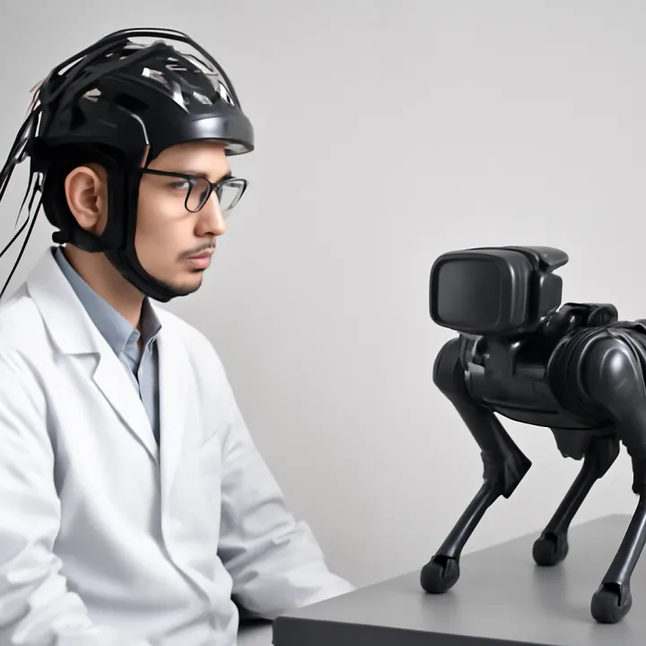 Revolutionary Neuro-Helmet Lets Users Control Robot Dogs
