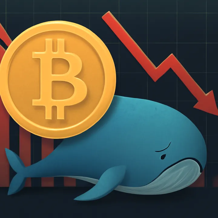 Bitcoin Whale Loses $55 Million on 1,102 BTC Sale.