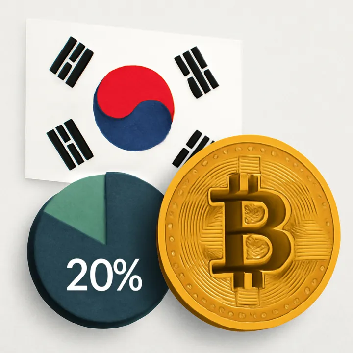 South Korea Limits Cryptocurrency Exchange Holdings to 20%