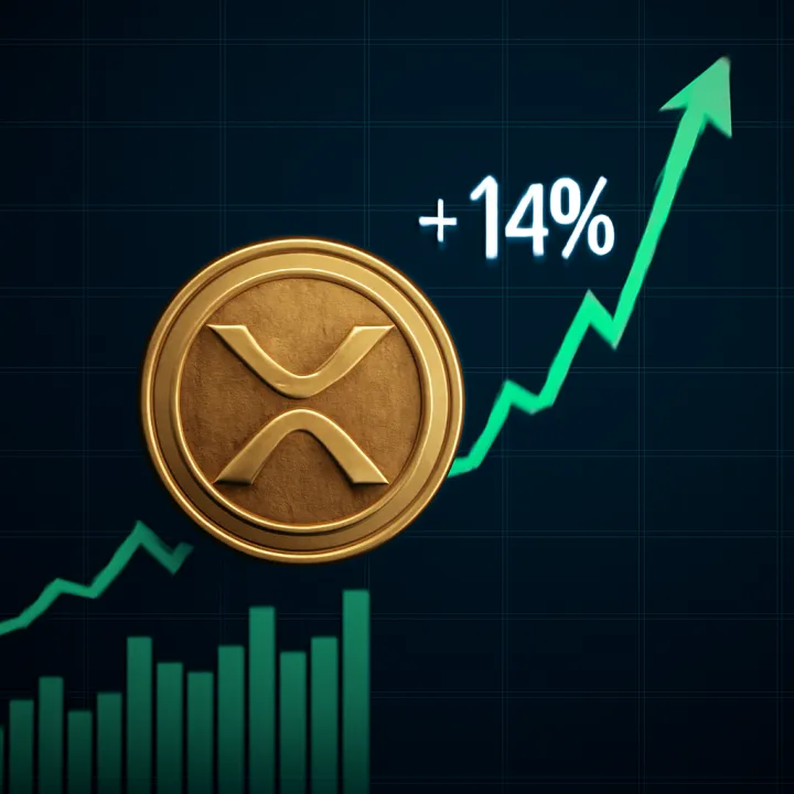 XRP Surges 14% as Holder Count Hits 7.7 Million Milestone