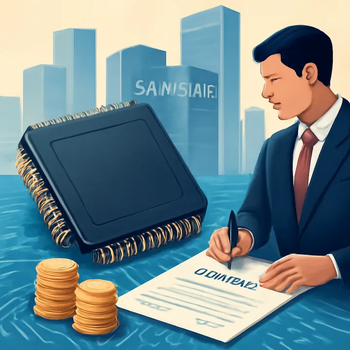 Samsung Adopts Multi-Year Contracts to Tackle Chip Shortages