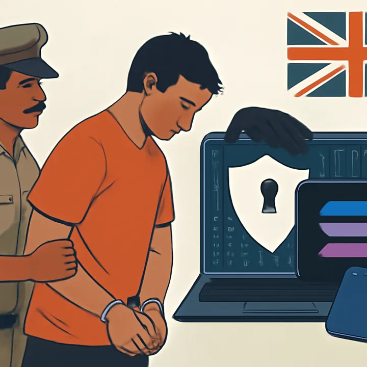India Arrests Trafficker Tied to Cybercrime and Solana