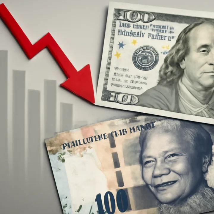 South African Rand Falls 1.7% as U.S. Dollar Strengthens